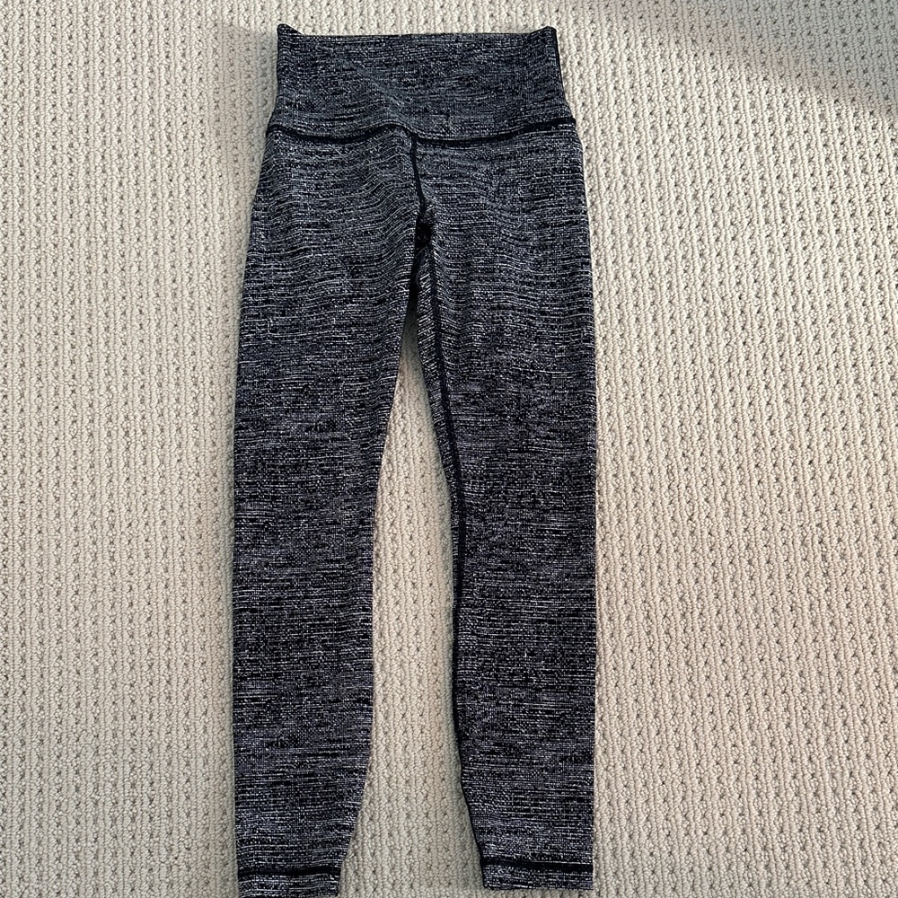 Lululemon Black and White Leggings
